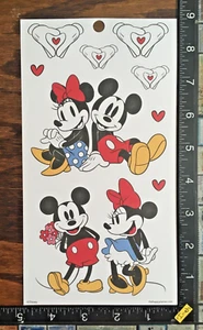 MICKEY & MINNIE MOUSE THE HAPPY PLANNER, UNA HOJA HERMOSAS PEGATINAS #THP21 - Imagen 1 de 2