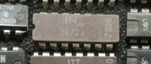 7472 ITT = SN 7472 N = Flip-Flops AND-Gated J-K Master-Slave Flip-Flop NOS* Cera - Bild 1 von 2