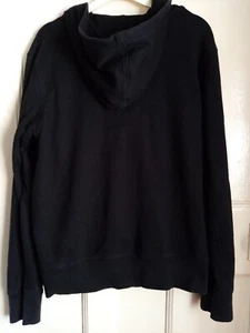 Hoodie klein schwarz Sweatshirt Jack & Jones Oberteil durchgehender Reißverschluss Preloved Herren/Jugendliche - Bild 1 von 24