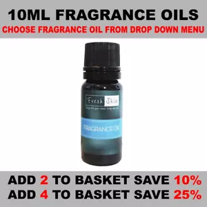 10ml Fragrance Oils - Candles, Bath Bombs, Soap Making, Wax Melts & Many More! - Picture 1 of 68