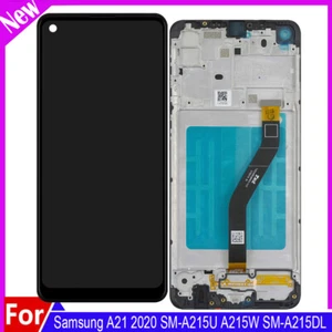 +Frame For Samsung Galaxy A21 SM-A215U A215DL LCD Display Touch Screen Digitizer - Picture 1 of 6