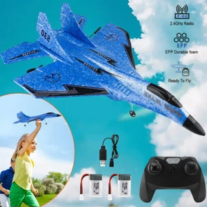 RC Airplane Remote Control Plane RTF RC Fighter Kids Toys Plane, Beginner Glider - Picture 1 of 12