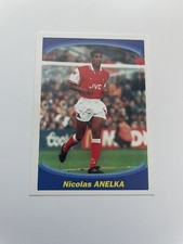 Rare Panini Nicolas Anelka Rookie Arsenal Football Sticker Superfoot 97-98 1997