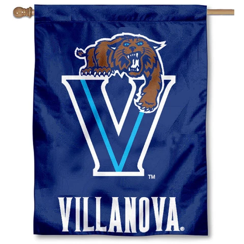 Villanova Wildcats Nova University College House Flag Cover