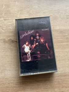 Girlschool Play Dirty Cassette Tape, Used, Tested & Working - Picture 1 of 3