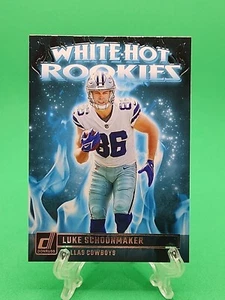 Luke Schoonmaker White-Hot Rookies Panini 2023-24 Donruss Football Card - Picture 1 of 2