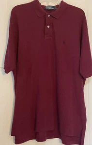 POLO RALPH LAUREN Herren Poloshirt weinrot Gr. XL - Bild 1 von 4