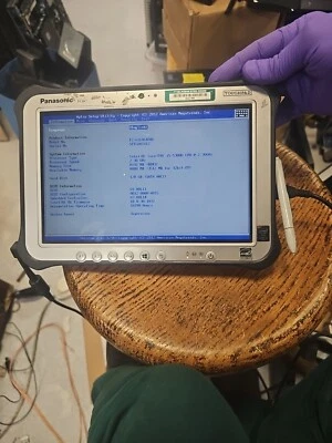 Panasonic Toughpad FZ-G1 i5-5300u @2.30GHz,8GB, 128GB SSD, Windows Password.(1) - Image 1 of 4