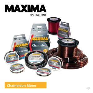 Maxima Chameleon Mainline - Carp Pike Cod Coarse Sea Fishing Monofilament Line - Picture 1 of 4
