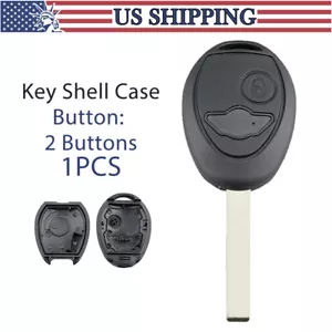 Replacement for Mini Cooper R50 R53 2002-2005 Remote Key Shell Case Fob 2 Button - Picture 1 of 7