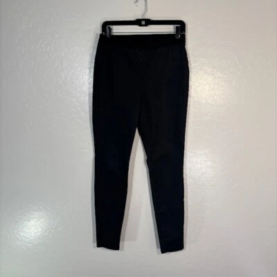 Eileen Fisher Pants Womens Small Pull On Black Jeggings Skinny Organic Cotton - Image 1 of 4