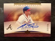 2005 Upper Deck Artifacts - Marcus Giles Auto Facts /350 #GI