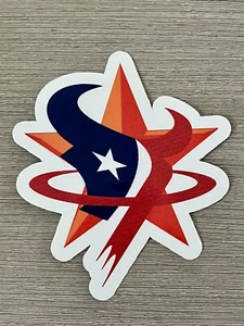 Calcomanía adhesiva mezclada de Houston Guy Sport Teams Houston Texans Astros Rockets  - Imagen 1 de 5