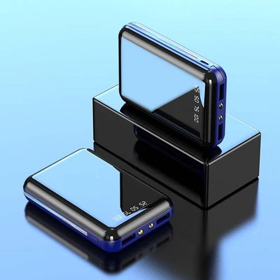 Mini Banco de Alimentación 10000mAh UltraFino USB Portátil Externo Batería Cargador de Respaldo Foto 1 de 4