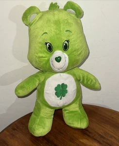 2015 Care Bears Good Luck Bear Kellytoy Plush 14" - Picture 1 of 5
