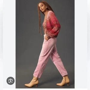 PILCRO ANTHROPOLOGIE The Wanderer Relaxed-Leg Corduroy Pants 34T 34 TALL $138 - Picture 1 of 8
