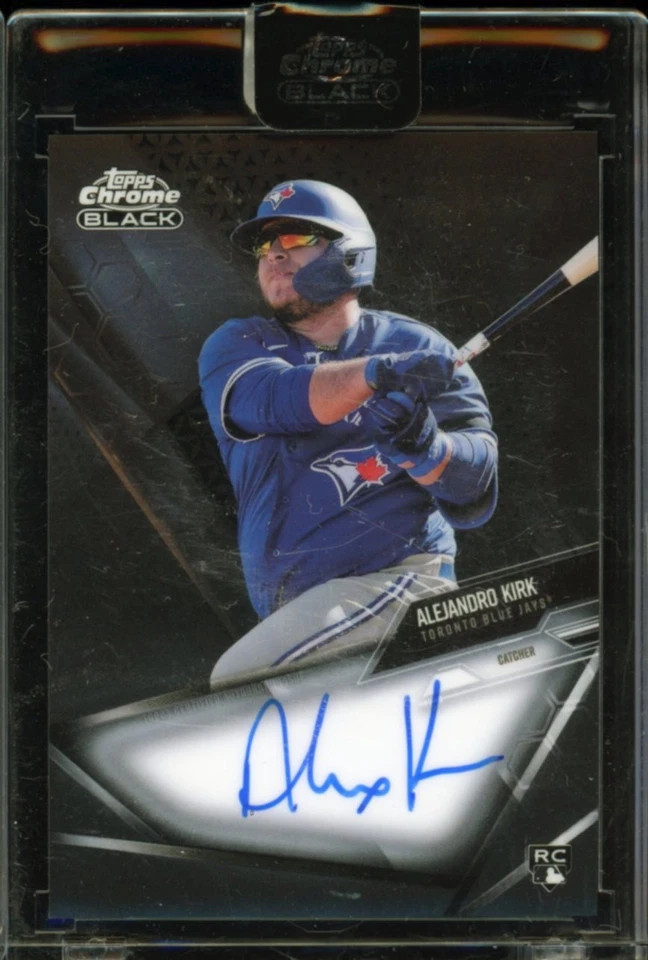 2021 Topps Chrome ALEJANDRO KIRK rookie RC autograph AUTO factory SEALED - Image 1 of 2