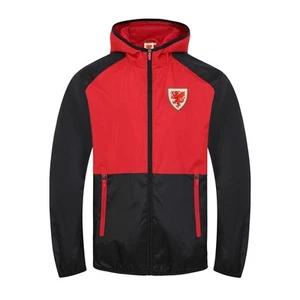 Wales Cymru FAW Official Soccer Gift Boys Kids Shower Jacket Windbreaker - Picture 1 of 8