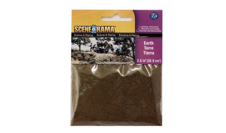 Woodland Scenics SP4181 Scene-A-Rama Earth Scenery 2 Oz. Bag - Image 1 of 1
