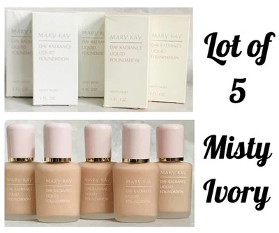 Lot of 5 New In Box Mary Kay Day Radiance Liquid Foundation Misty Ivory #1069 - Image 1 of 2