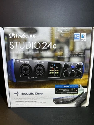PreSonus Studio 24c USB-C Audio Interface - Image 1 of 4