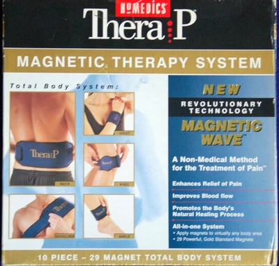 HOMEDICS Thera-P ~ 磁疗法系统 ~ 10 件 带 29 磁铁 ~ MTP-1000 ~ vgc — 第 1/4 张图片