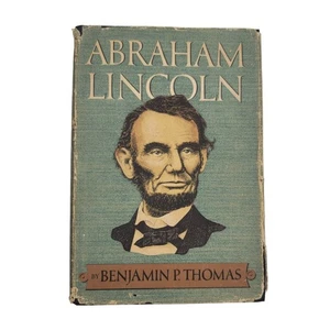 ABRAHAM LINCOLN: EINE BIOGRAPHIE von Benjamin P. Thomas Vintage Hardcover Buch 1952 - Bild 1 von 15