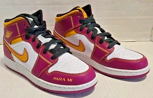  Basketballschuhe Jugend 6,5 Nike DC0500-100 Air Jordan 1 Mid DIA DE LOS MUERTOS - Bild 1 von 21
