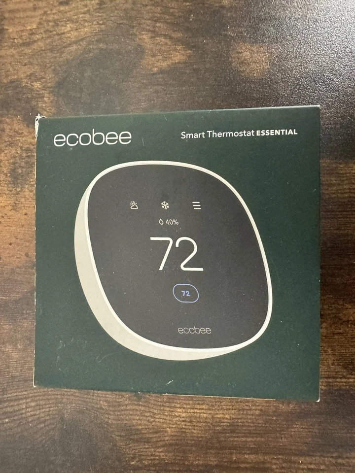New- Ecobee Smart Thermostat Essential Learning Programmable Thermostat - Image 1 of 4