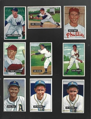 Complete Your Set! 1951 Bowman Baseball New Cards added 11-28-25 - Image 1 of 4