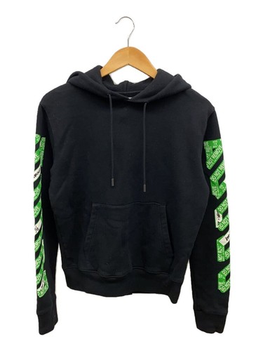 OFF WHITE Felpa con cappuccio OFFWHITE nera XS usata