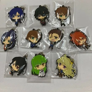 Code Geass figure rubber key chain Lot 10 set mascot C.C. Japan anime m636 - Picture 1 of 8