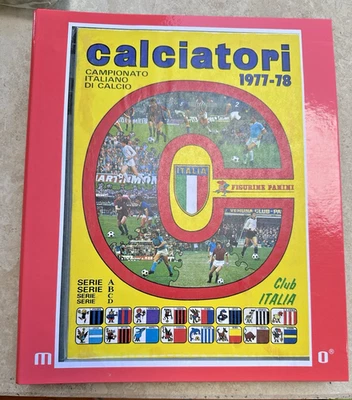CALCIATORI PANINI 1977/78 SET COMPLETO FIGURINE NUOVE PERFETTE MINT - Immagine 1 di 4