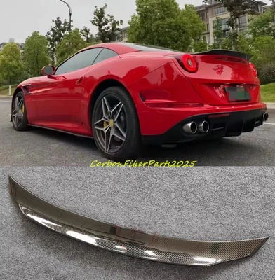 Alerón trasero de fibra de carbono real para Ferrari California T 2015-18 Foto 1 de 4