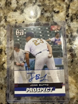 2022 Leaf Pro Set Prospects - #PSP-JB2 Jose Butto (AU, RC) - Image 1 of 2