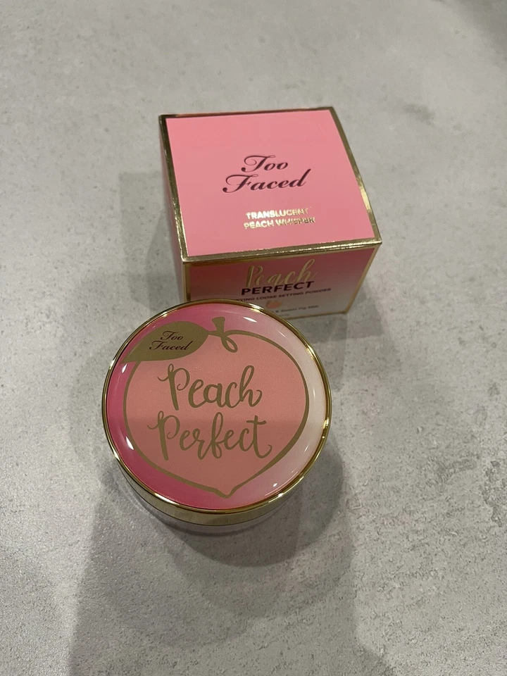 Too Faced Peach Perfect Mattifying Loose Setting Powder 35g 1.23oz  - Image 1 of 4
