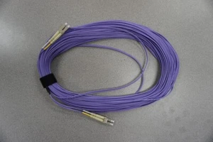 LC to LC OM3 50 Multimode Purple, 10 GIG 20 Meters, 50/125 LC/LC 20M - Afbeelding 1 van 3