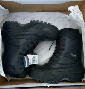Baffin Men's US 8 Workhorse Safety Toe & Plate Winter Work Boots Black 7157-0238 - Picture 1 of 12