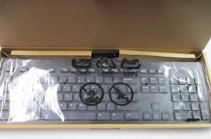 HP Business PC Desktop wired USB Keyboard US layout NEW - Picture 1 of 7