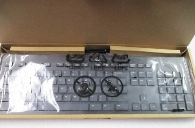 HP Business PC Desktop wired USB Keyboard US layout NEW - Image 1 of 4