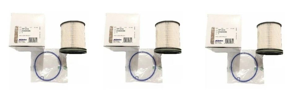 ACDelco TP1015 Professional Fuel Filter with Seals 23456595 Set of 3 - Image 1 of 1
