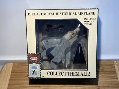 MODEL POWER POSTAGE STAMP PLANES DIECAST METAL 1/100 NO. 5382 F-22 RAPIER - Image 1 of 4