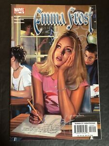 Emma Frost 14 SIGNED Greg Horn Marvel 2004 Carlo Pagulayan Karl Bollers