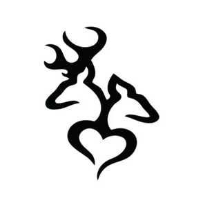 Dear and Doe Vinyl Decal for Car laptop Window Bumper Wall Truck - Picture 1 of 13