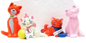 Bullyland  12449 + 12450 + 12451 + 12452 "Gli Aristogatti" serie da 4 Figure - Imagen 1 de 5