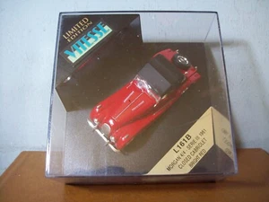 1/43 VITESSE L161B MORGAN 4/4 SERIE I1I 1961 CLOSED CABRIOLET BRIGHT RED SMO 745 - Picture 1 of 4
