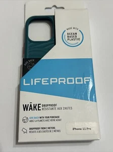 Genuine LifeProof Wake series case for Apple iPhone 11 Pro - Teal Green - Picture 1 of 6
