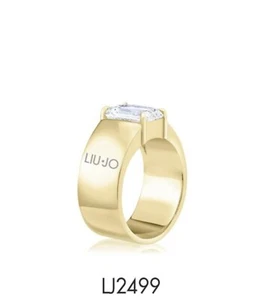 LIU JO ANELLO ACCIAIO DONNA LJ2499M18 NUOVO - Imagen 1 de 2