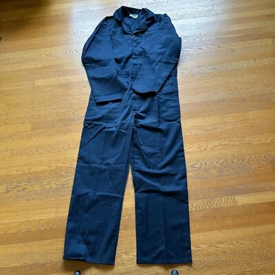 Lakeland Industries UNWORN Vintage Utility Coveralls USA, Navy Blue | Sz 46 - Image 1 of 4