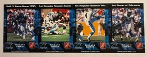 2000 Carolina Panthers Coca-Cola Streifen Set (wählen Sie Ihr Set) - Bild 1 von 5